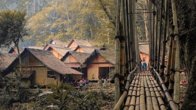 Kampung Adat Baduy di Banten