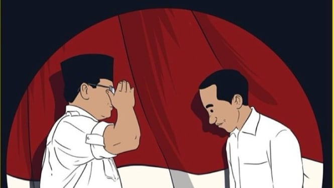 Komik Prabowo Jokowi