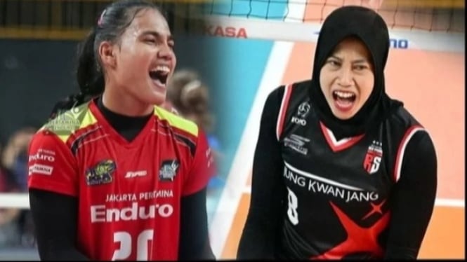 Junaida Santi dan Megawati Hangestri