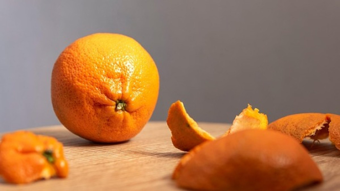 Kulit Jeruk Mandarin
