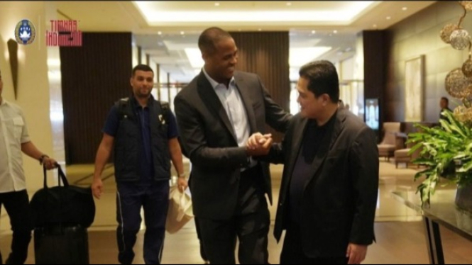 Patrick Kluivert dan Erick Thohir