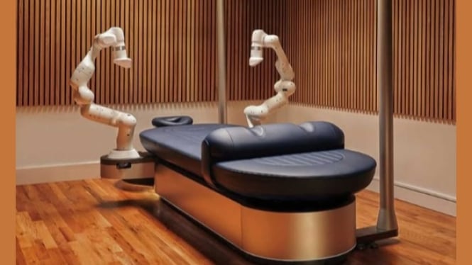 Pijat Menggunakan Robot