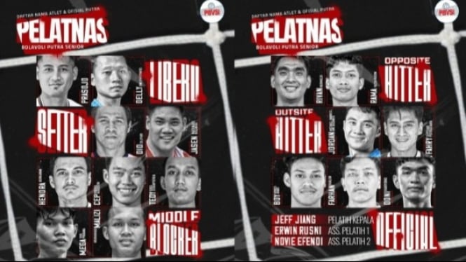 Timnas Voli Putra Indonesia