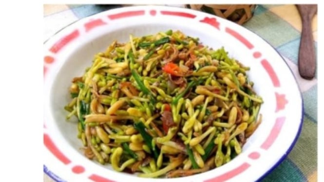 Oseng Bunga Pepaya