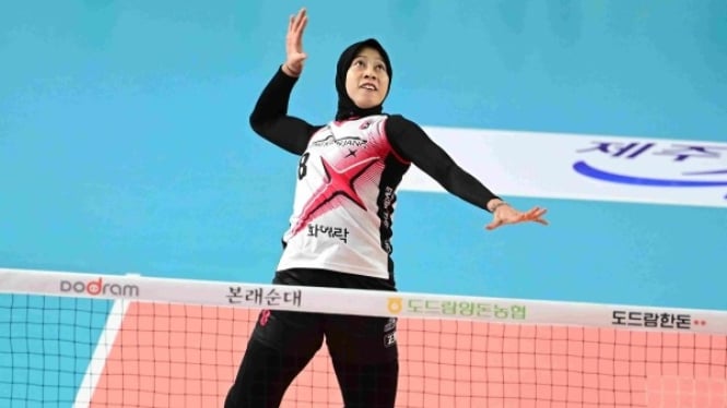 Mantan pemain Red Sparks Megawati Hangestri