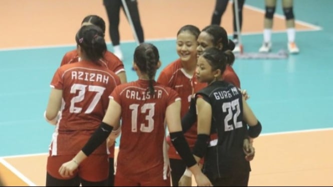 Timnas Voli Putri Indonesia U-21