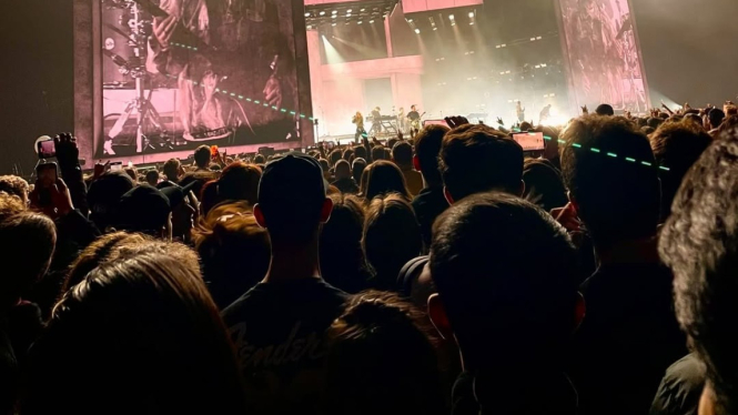 Ilustrasi Penonton Konser Musik