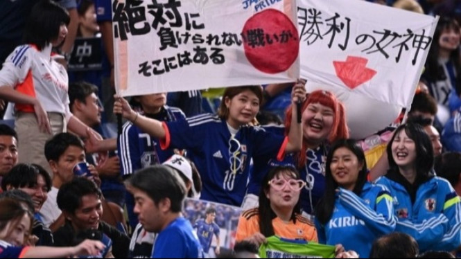 Suporter Timnas Jepang