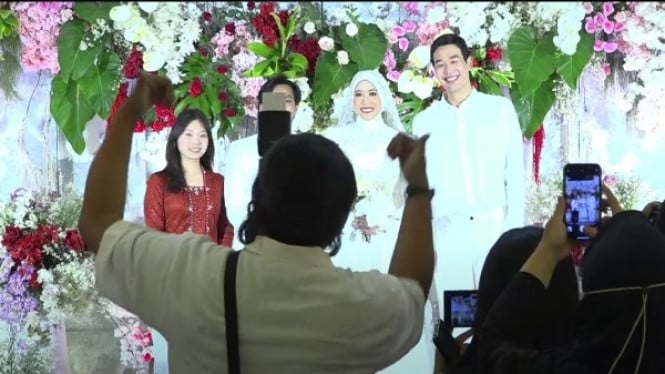 Ko Hee-jin Hadiri Pernikahan Megawati Hangestri dan Dio Novandra