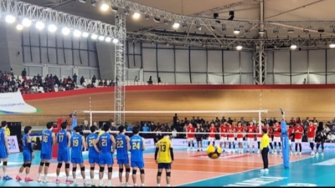 Timnas Voli Indonesia Vs Filipina di SEA V League 2025