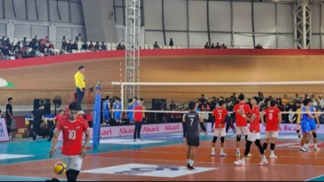 Timnas Voli Indonesia Vs Filipina di SEA V League 2025