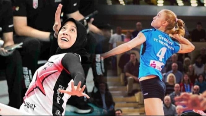 Megawati Hangestri dan Tanja Grosser
