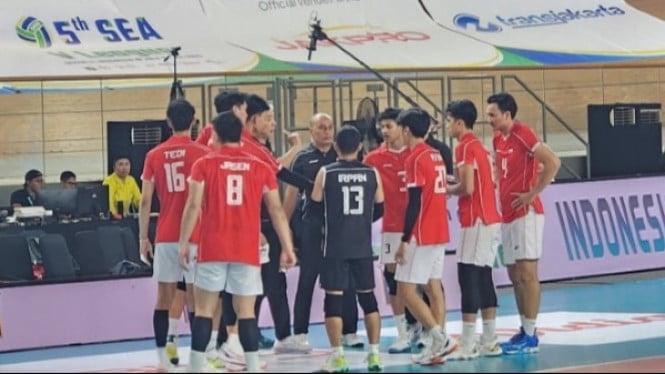Timnas Voli Indonesia di SEA V League 2025