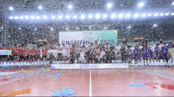 Timnas Voli Indonesia Juara Leg Kedua SEA V League 2025