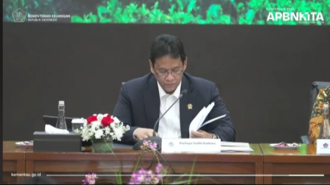 Konferensi Pers APBN Kita Kementerian Keuangan RI Edisi November 2025.