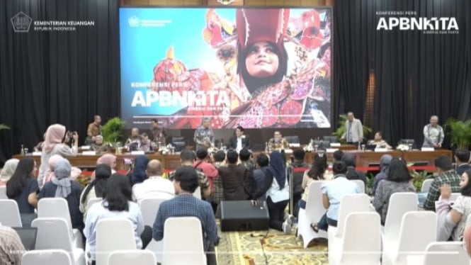 Konferensi Pers APBN Kita Bulan Desember 2025