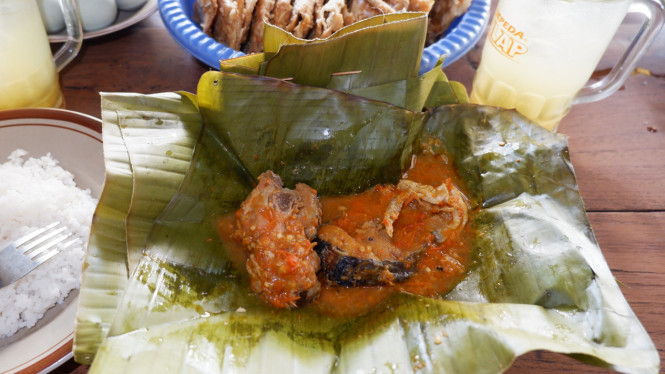 Kuliner Bothok Mercon Mbah Wiro di Sragen, Jawa Tengah