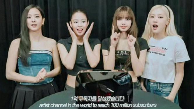 100 Juta Subscribers "Thank you BLINKs" - BLACKPINK