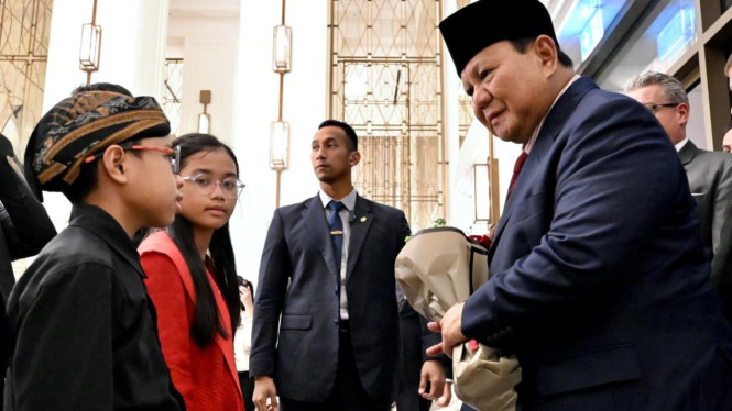 Presiden Prabowo di Yordania