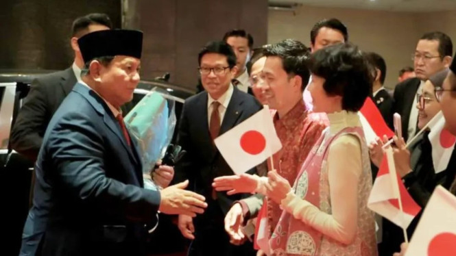 Presiden Prabowo di Tokyo