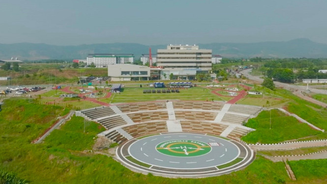 Taman Tematik di Kawasan Ekonomi Khusus (KEK) Industropolis Batang, Jawa Tengah