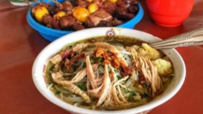 Soto Lenthok Pak Gareng
