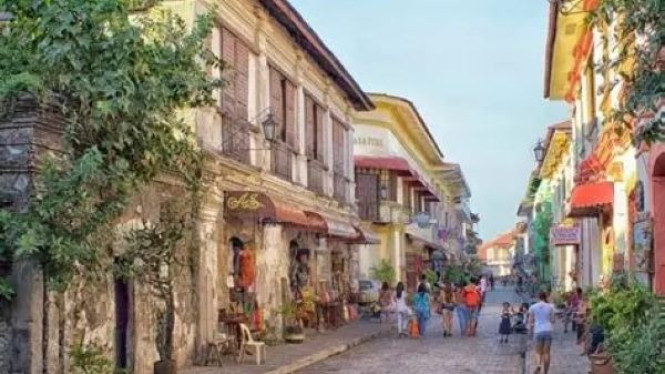 Calle Crisologo, Vigan, Filipina