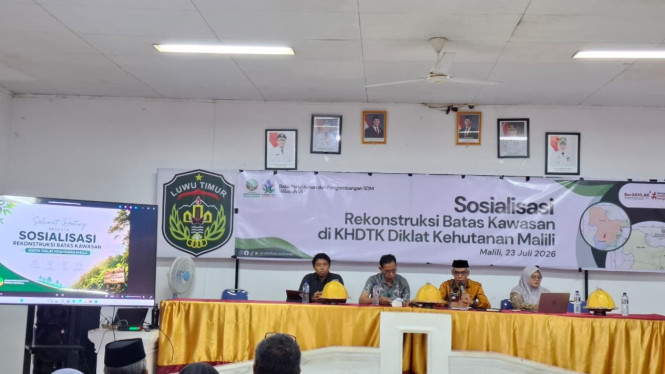 Sosialisasi rekonstruksi batas kawasan