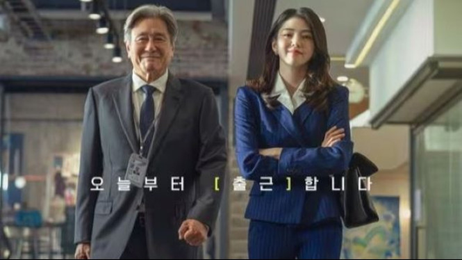 Choi Min-Sik dan Han So-Hee dalam Film 'The Intern'