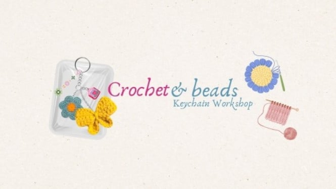 Crochet and Beads Keychain Workshop