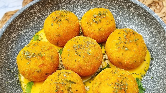 Arancini dari Nasi Sisa