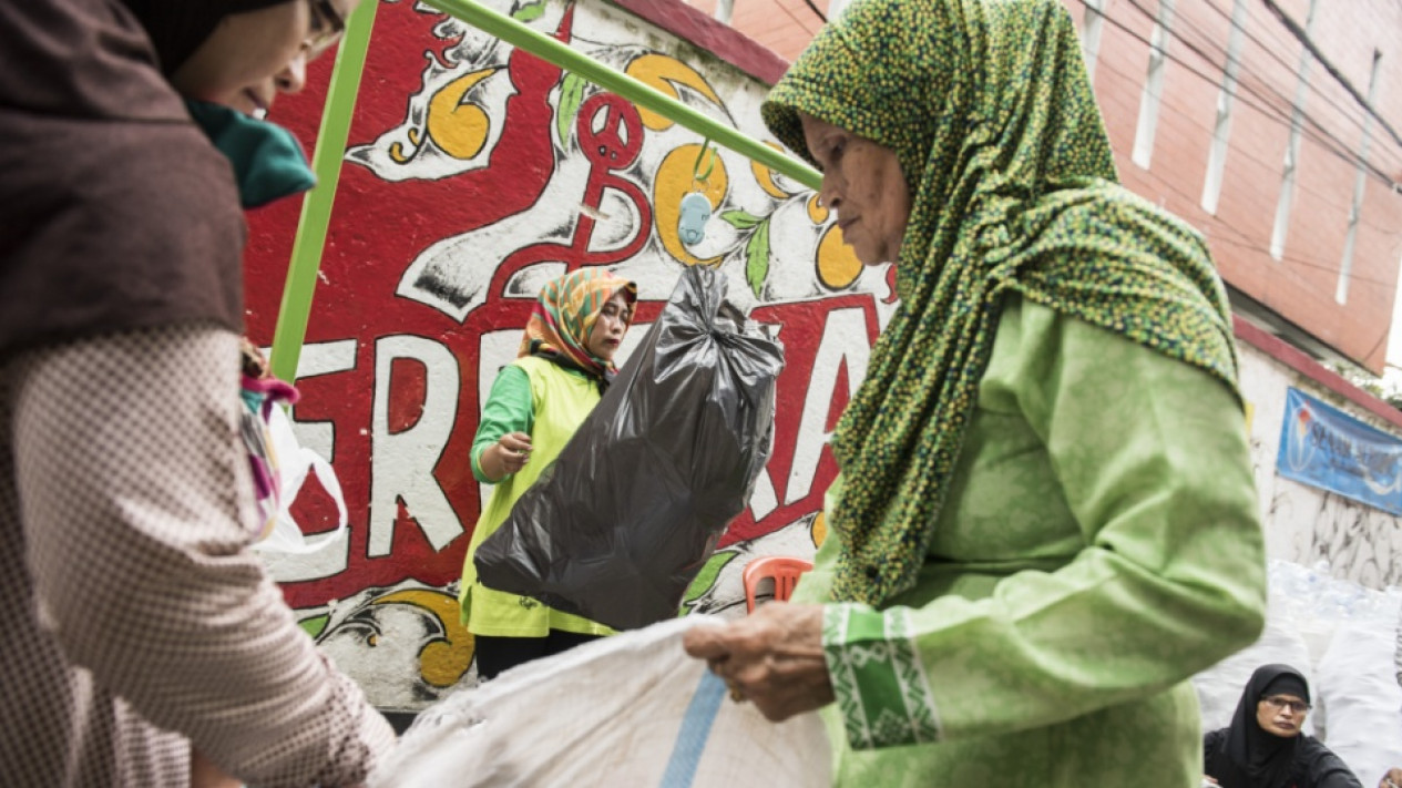 Intip Bank Sampah Keren di Bandung
