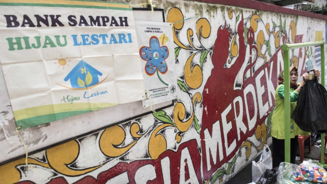 Intip Bank Sampah Keren di Bandung
