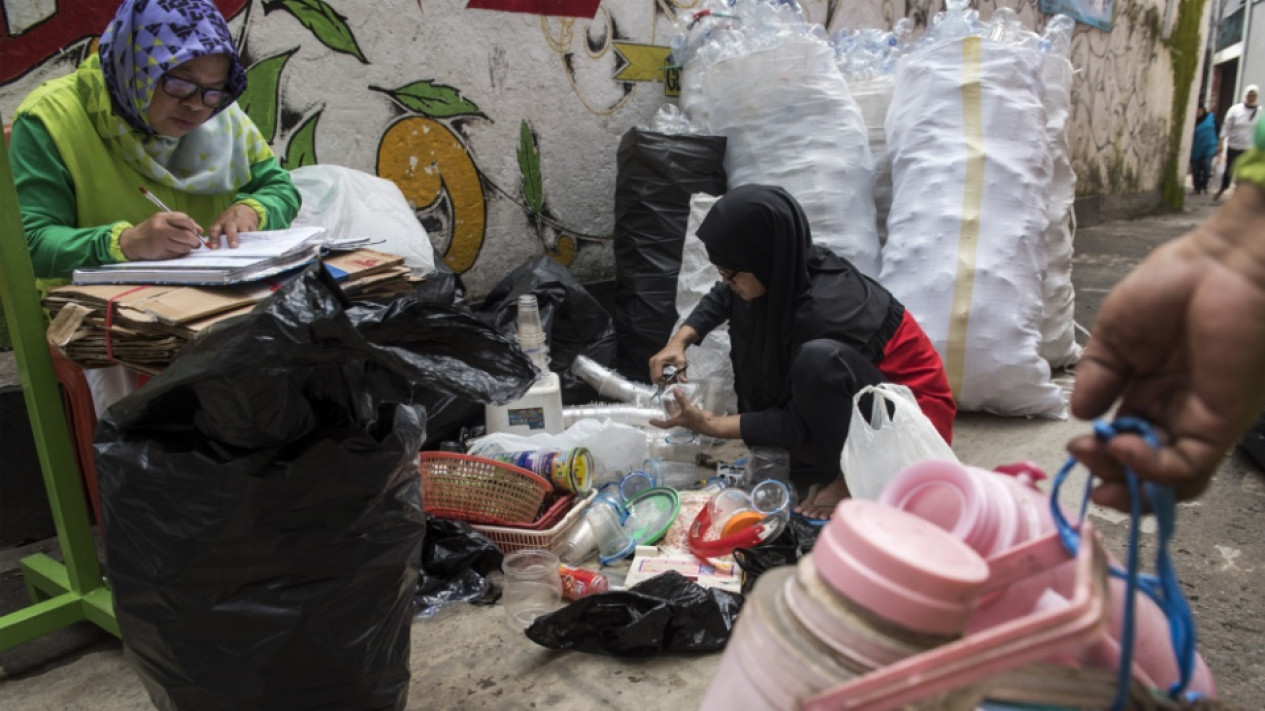 Intip Bank Sampah Keren di Bandung
