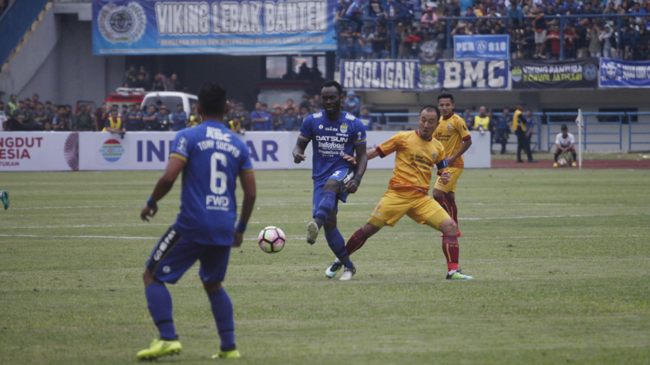 Persib Kalahkan Sriwijaya FC 1-0 di Piala Presiden 2018