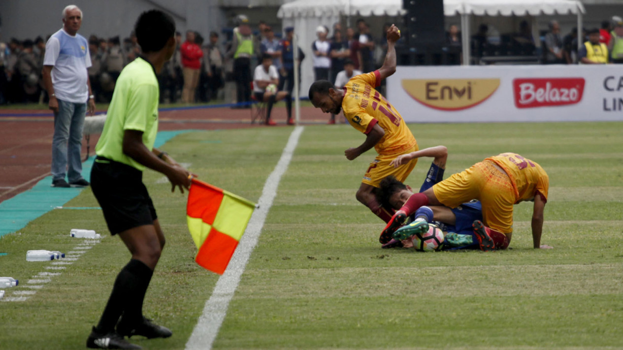 Persib Kalahkan Sriwijaya FC 1-0 di Piala Presiden 2018