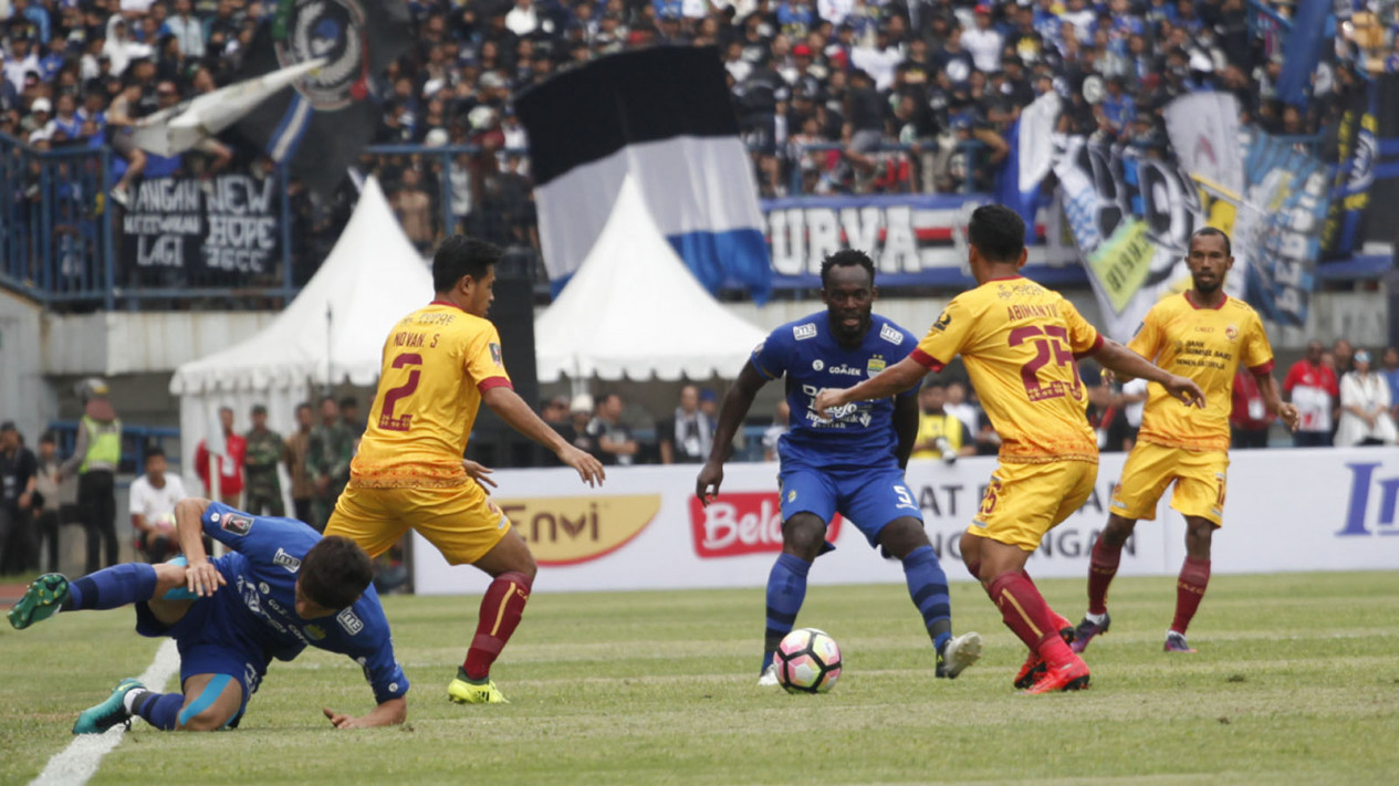 Persib Kalahkan Sriwijaya FC 1-0 di Piala Presiden 2018