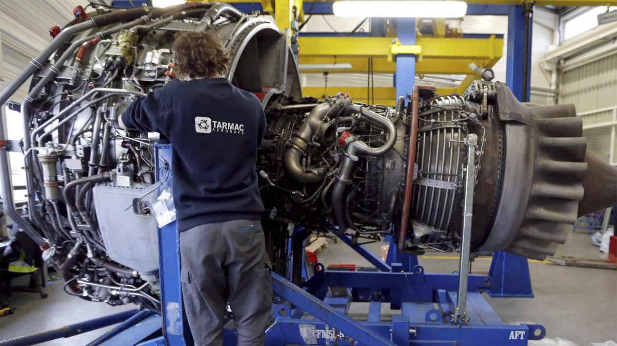 Melihat Tempat Perawatan Pesawat Airbus di Prancis