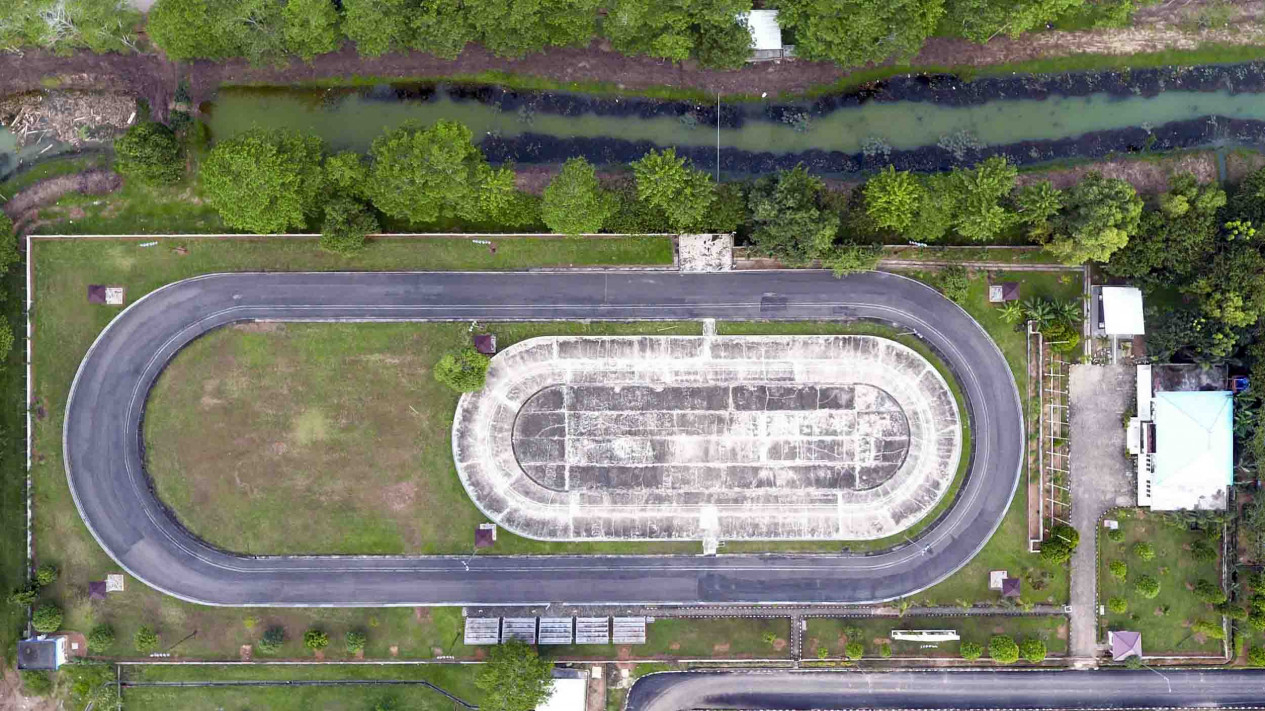 Jakabaring Sport City Terus Bersolek untuk Asian Games 2018