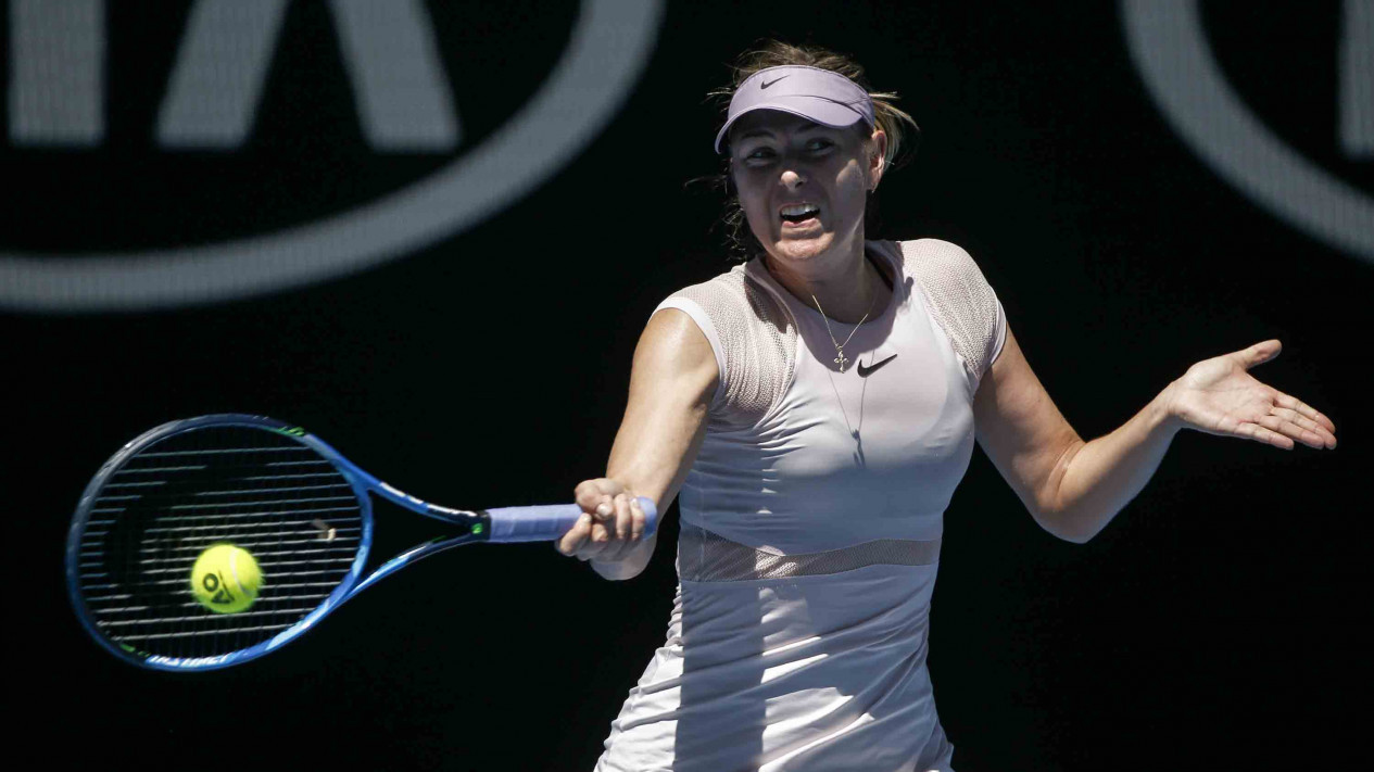 Seksi, Saat Baju Maria Sharapova Basah Kuyup