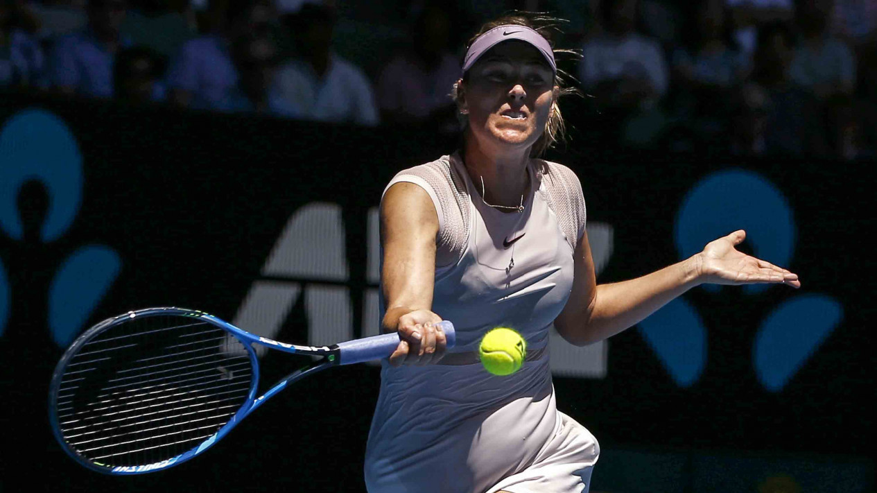 Seksi, Saat Baju Maria Sharapova Basah Kuyup
