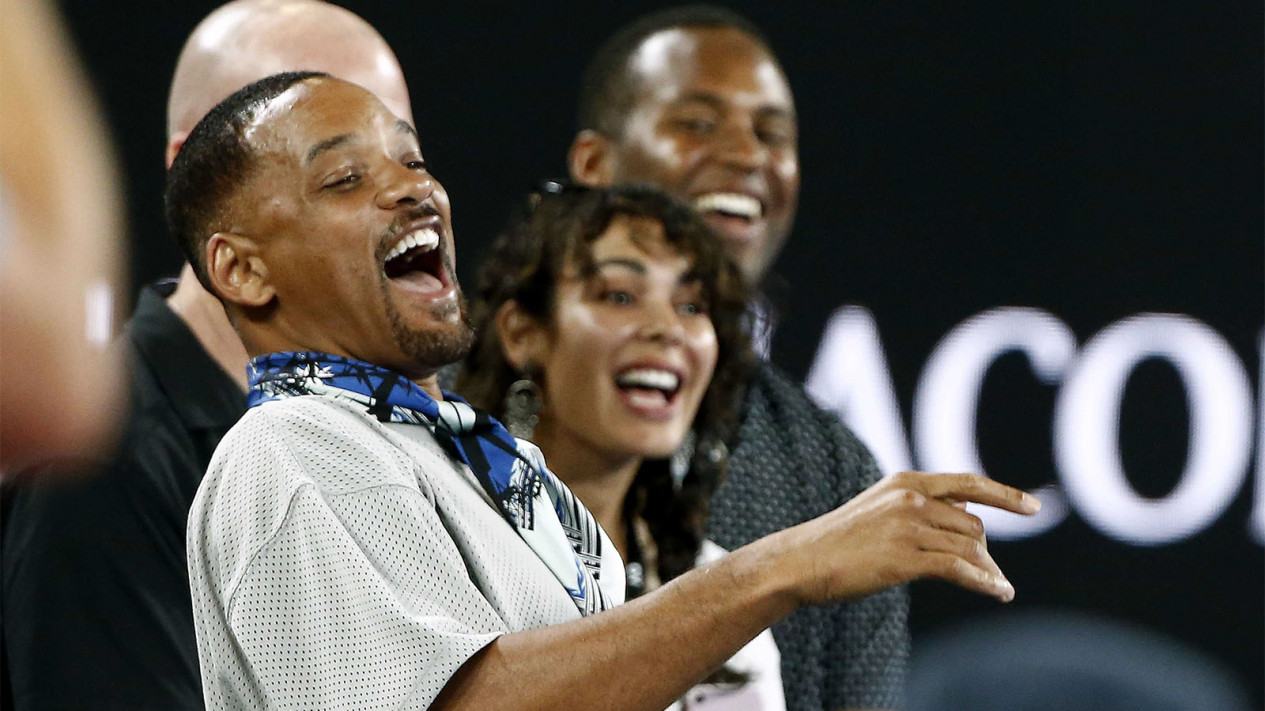 Ada Will Smith di Australia Open