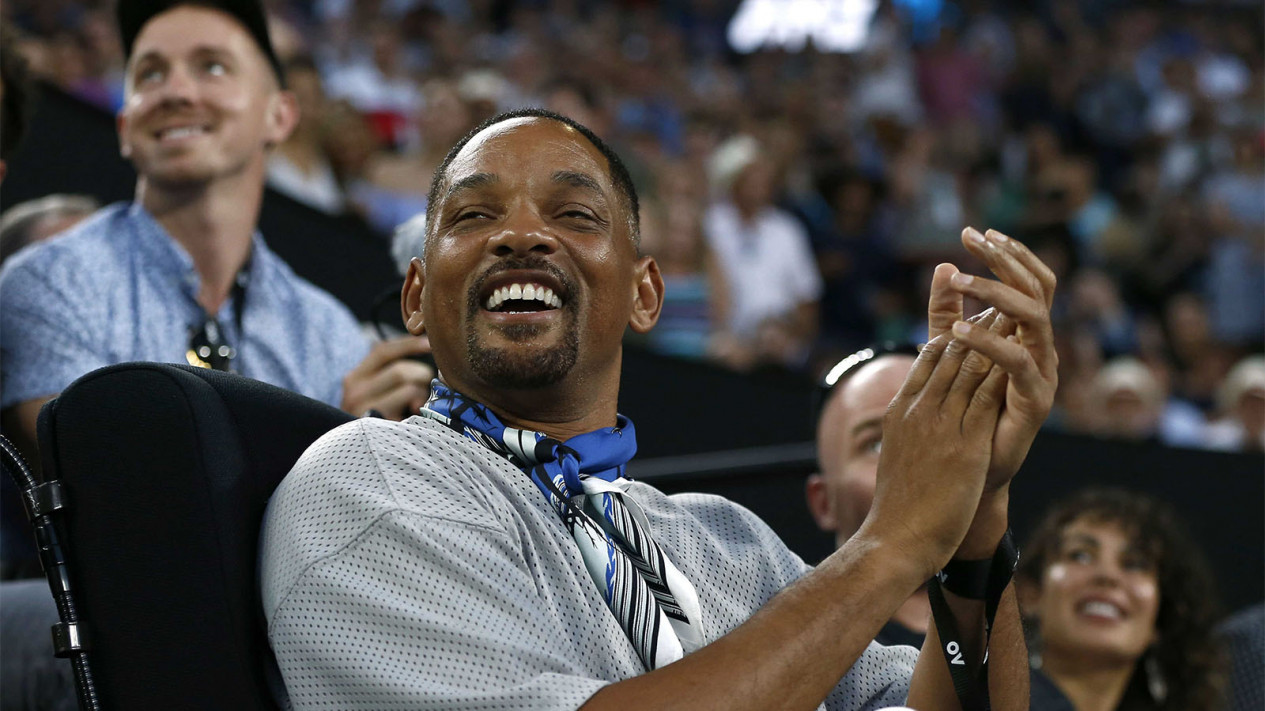 Ada Will Smith di Australia Open