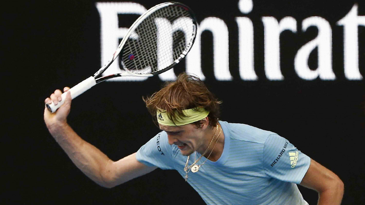 Kalah, Petenis Dunia ini Rusak Raket Kesayangannya