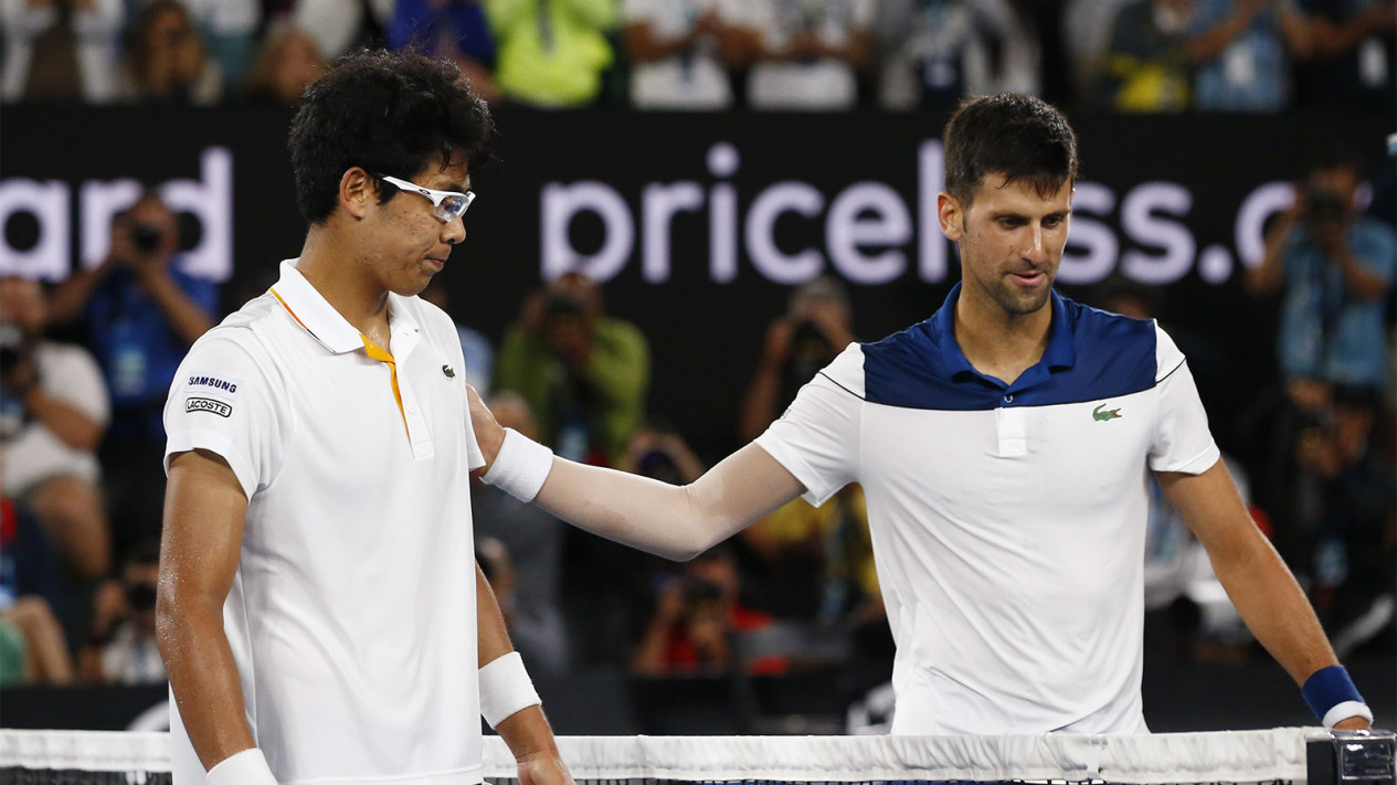 Gaya Woles Djokovic Usai Dikalahkan Petenis Korsel