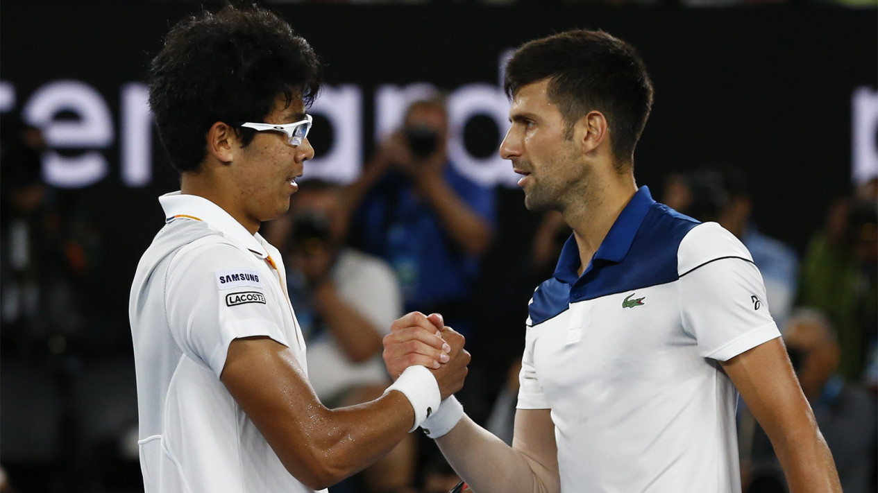Gaya Woles Djokovic Usai Dikalahkan Petenis Korsel