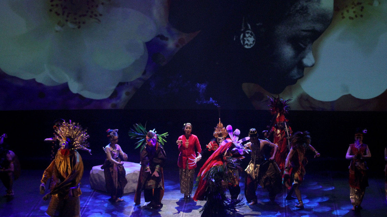 Pementasan Teater Satyam Eva Jayate