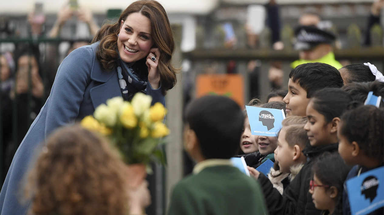 Meski Hamil, Kate Middleton Tetap Mempesona