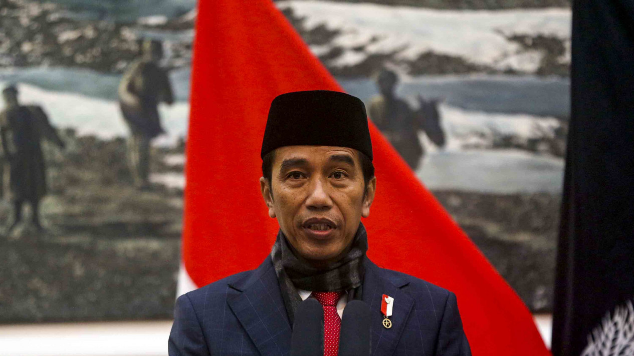 Hujan Salju Sambut Kunjungan Presiden Jokowi di Afganistan