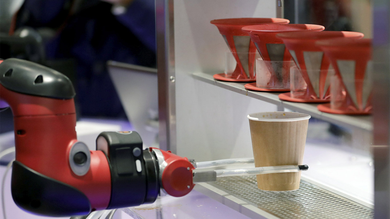 Canggih, Robot ini Bisa Bikin Kopi Layaknya Barista